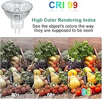 Vista 12 de Bombillas MR11, bombillas halógenas de 12 V 20 W, 2 pines, bombilla FTD, base GU4 bi-pines, regulable, blanco cálido de 2700 K, bombilla de 2 puntas