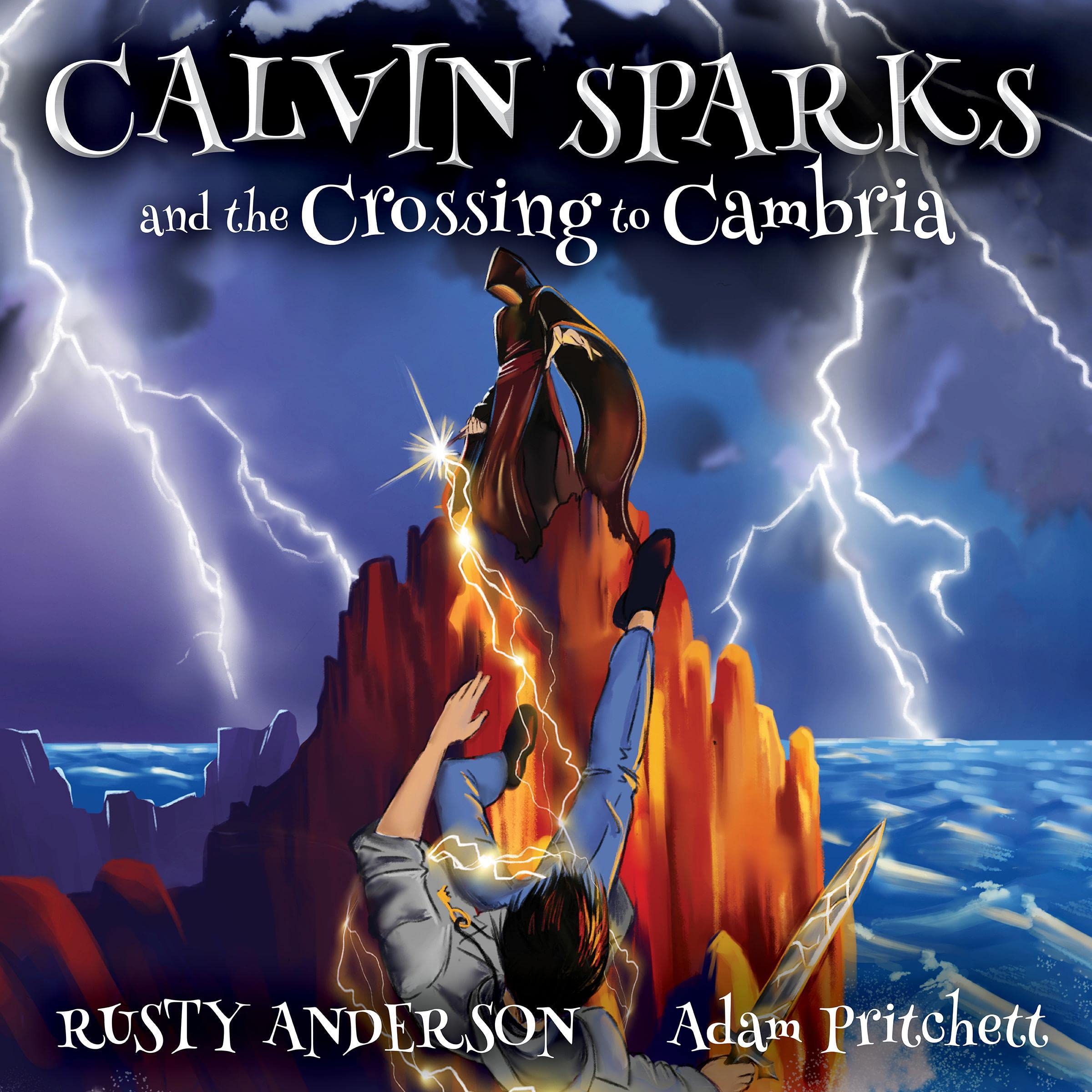 Cover art for Calvin Sparks and the Crossing to Cambria, Book 1