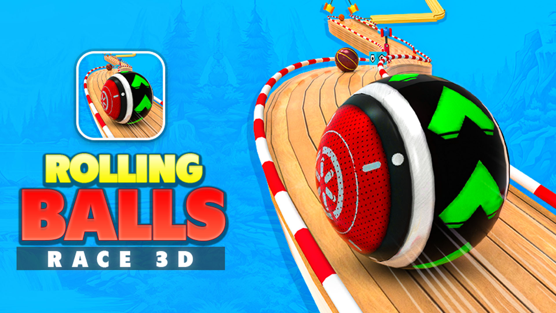 Rolling Balls Race 3D! Fast Action Going Ball Challenge Adventure Game ...