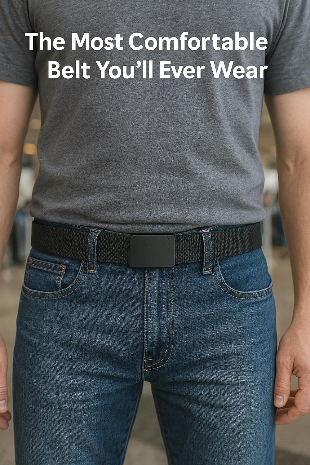 Security Money Belt with Hidden Money Pocket - Nylon Tactical Belt for Men & Women with Nonmetalic Buckle - Security Money Belt for Valuables, Cash, Passport - Cashsafe Anti-Theft Wallet Size Medium - Image 6