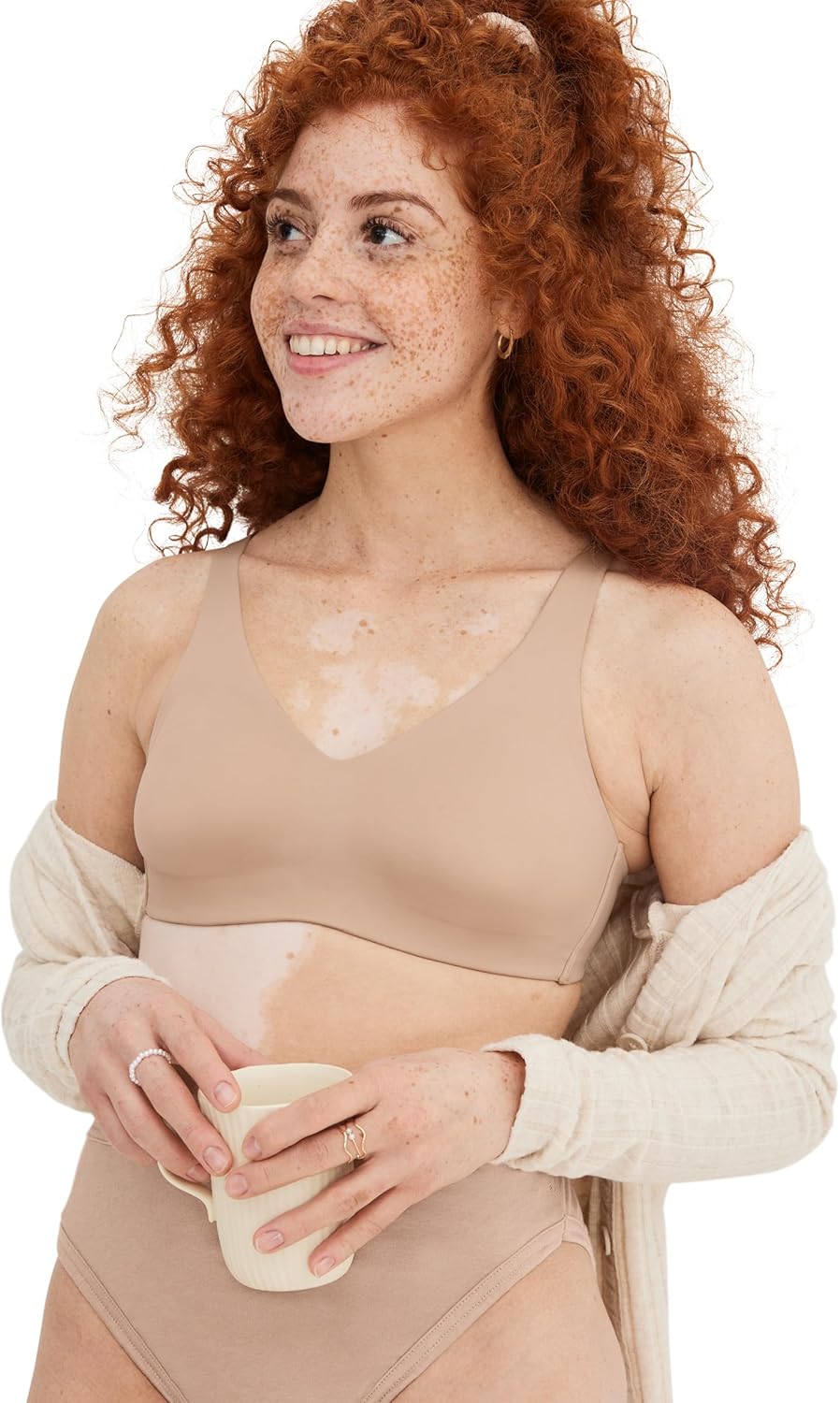 Jockey Women's Bra Smooth & Sleek Microfiber Full Coverage Wirefree Unlined T-Shirt Bra - Image 3