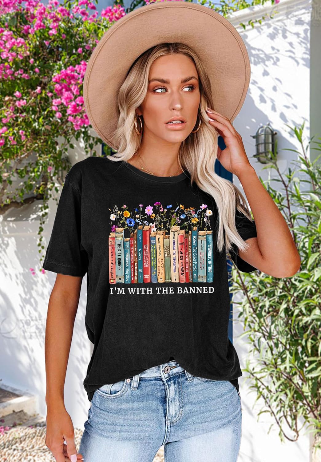 Books Shirts for Women Reading T-Shirt Book Lover Tops Funny Readers Gifts Clothes Casual Librarian Tees