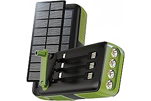 Solar Power Bank Charger 63200mAh: Rely on Nature's Energy Source