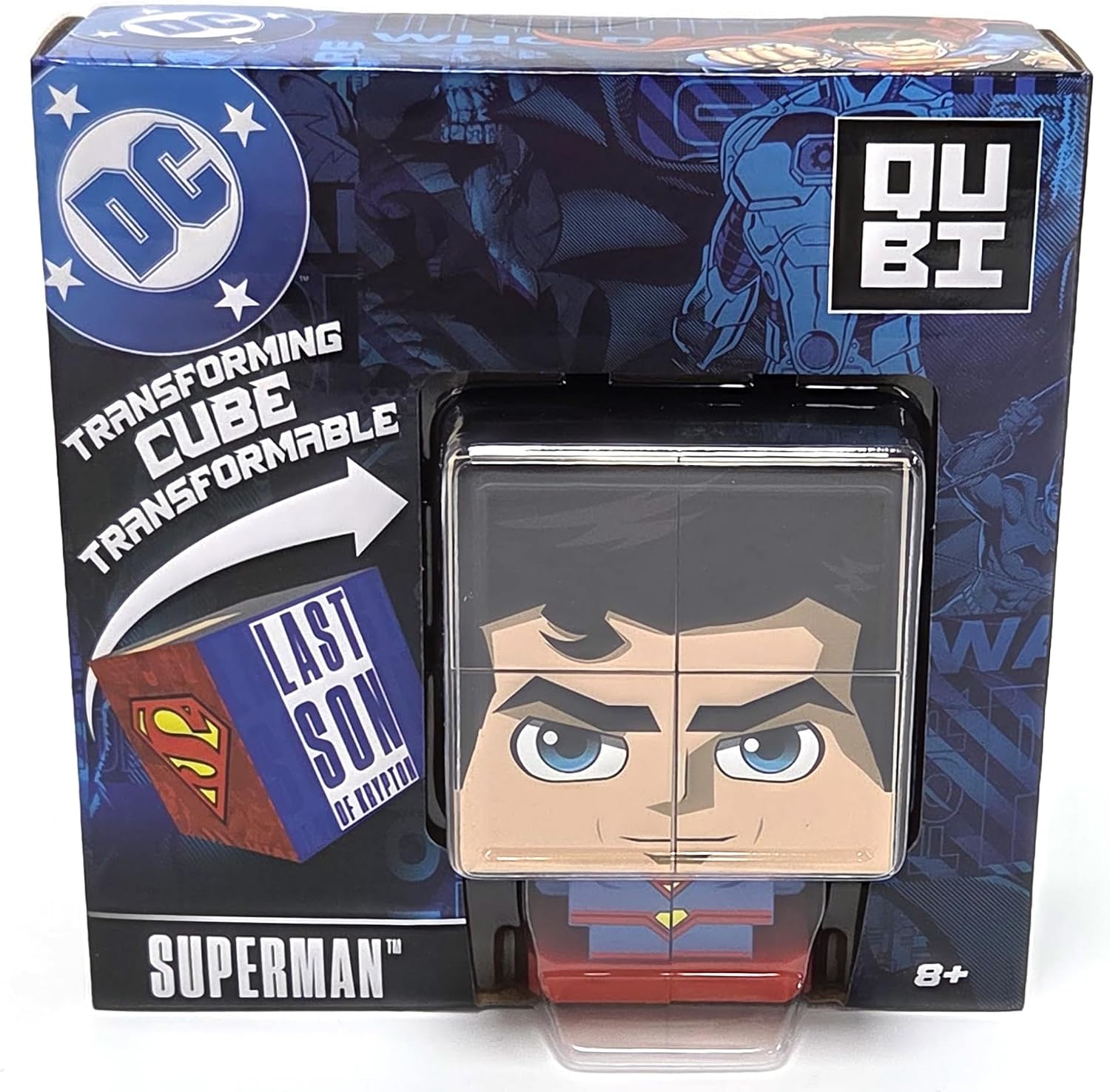 McFarlane Toys- Qubi Superman (DC Comics) Transforming Cube