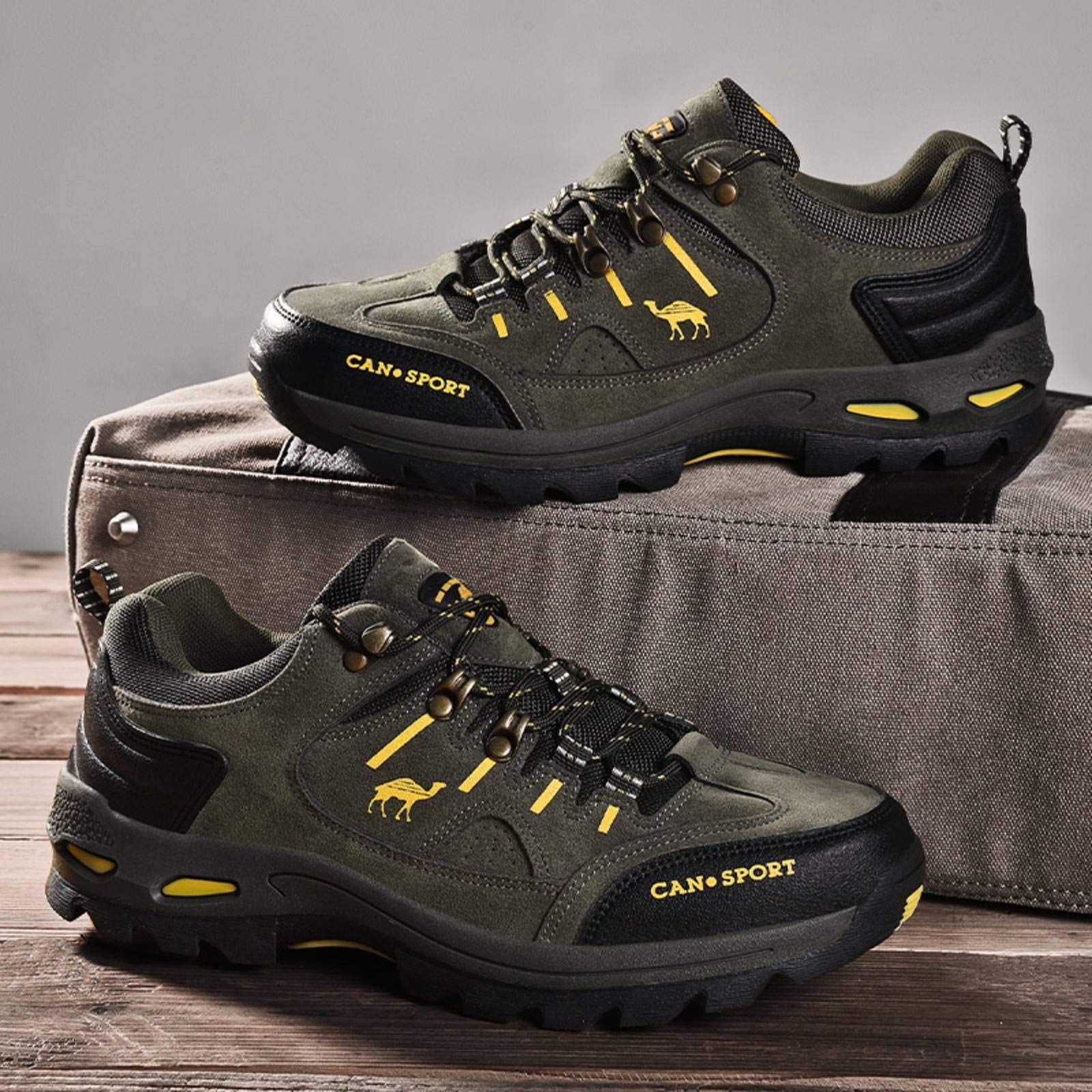 Zapatos De Senderismo Impermeables Para Mujer, Botas De Montañismo, Para Camping, Senderismo, Mujer 2 (color Gris, Talla De Zapato: 36