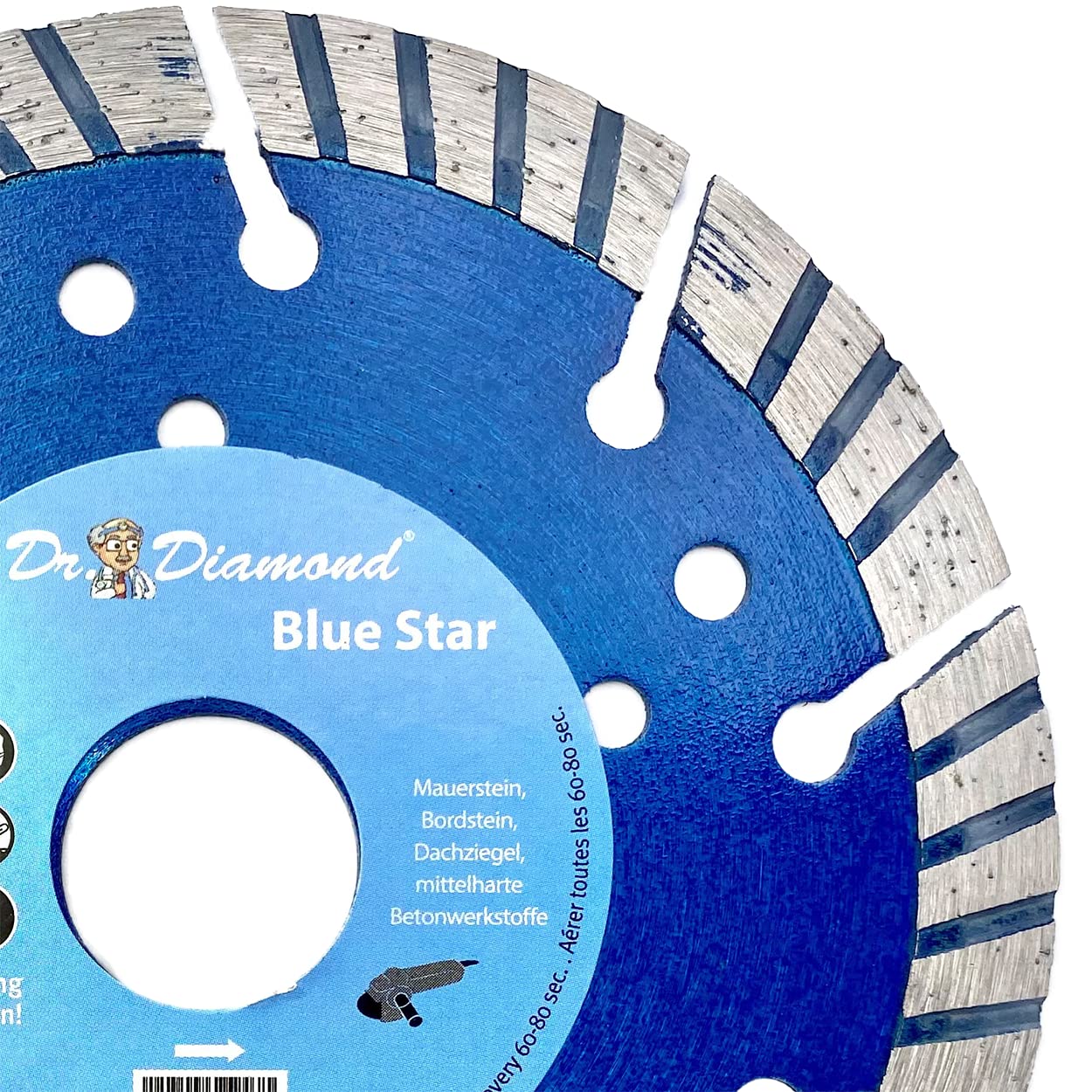 Dr. Diamond Laser Disque à Tronçonner Diamant Turbo 10 Mm