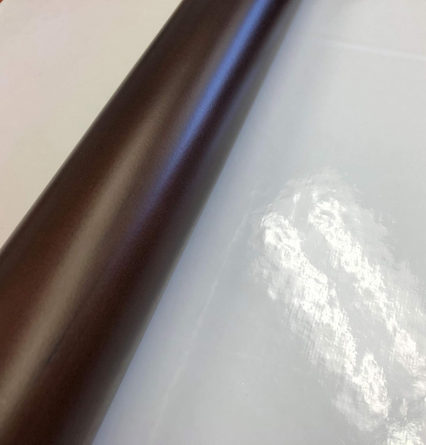 2 Inch Diameter Drapery Wood Smooth Curtain Rod 8 Foot (Espresso)