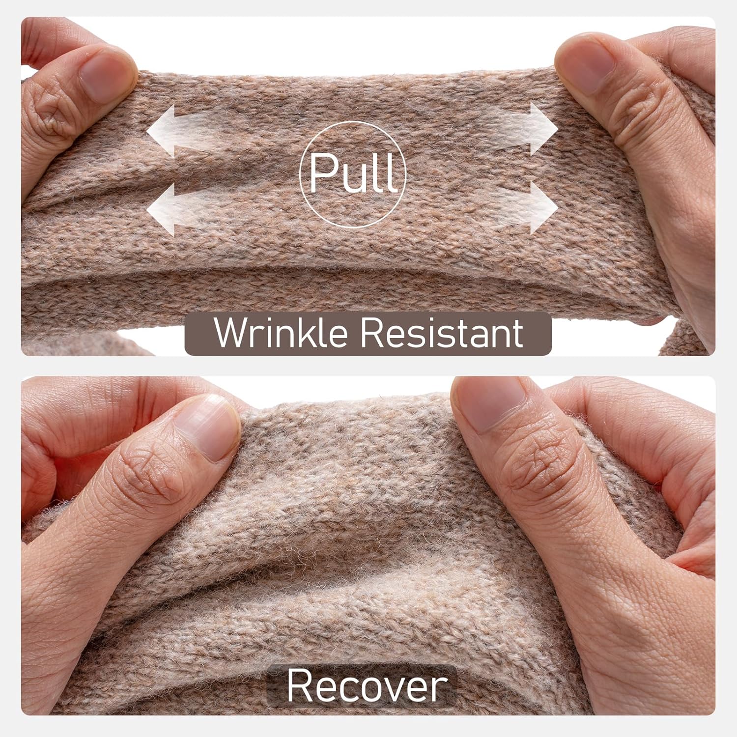 Pashmina Shawl Wraps for Women Poncho Shawl Knit Cape Cashmere Wrap for Evening Dresses and Daily Wear. - Image 5