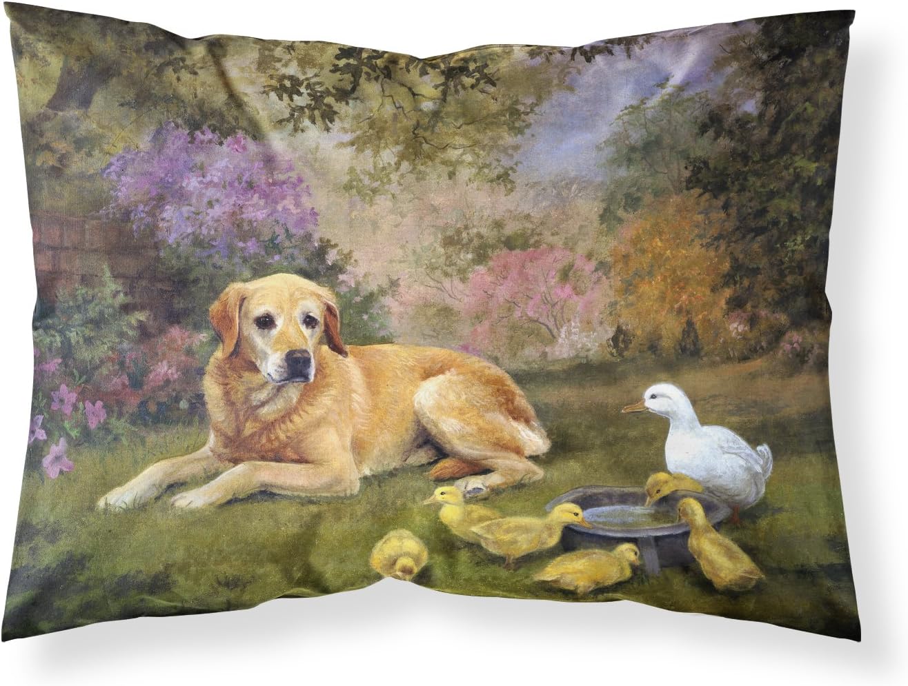 Caroline's Treasures HMHE0011PILLOWCASE English Pointer by Michael Herring Fabric Standard Pillowcase Lightweight Super Soft Easy Care Decorative Artwork Pillowcase, Standard image 4