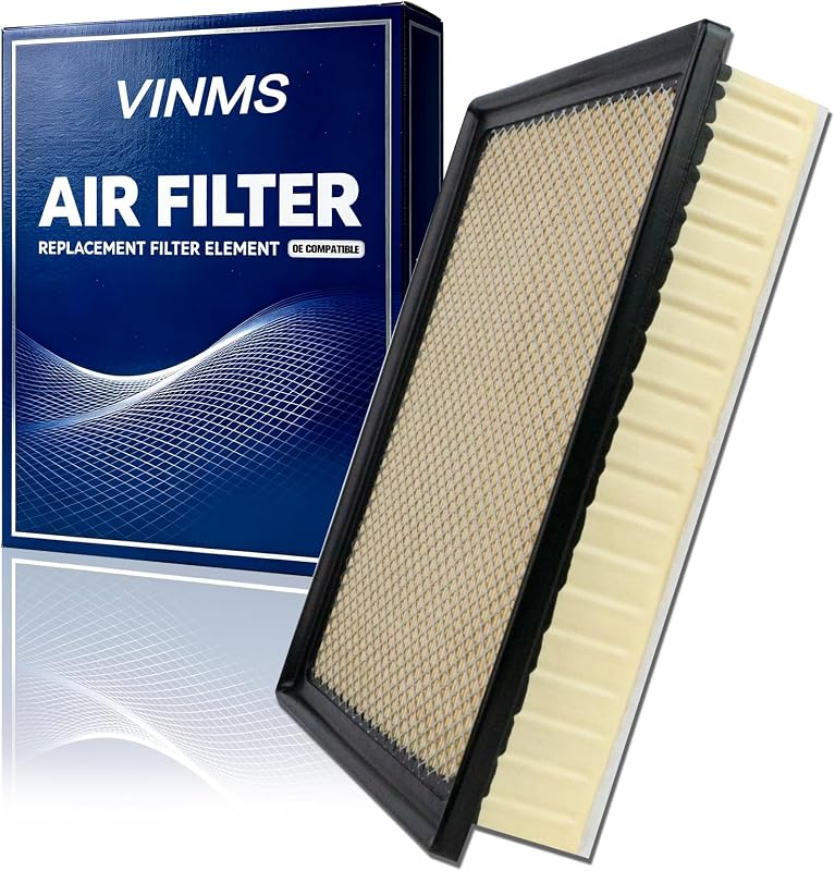 Filtro de ar do motor VINMS CA11895 para Toyota Sequoia, Tacoma e Tundra – 1 unidade