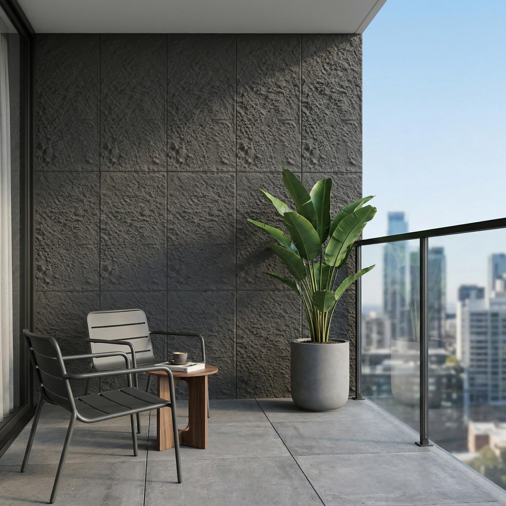 Aufun 3 paneles de pared 3D con aspecto de piedra, 120 x 60 cm, 3 cm de grosor, revestimiento de pared de poliestireno para interiores, paneles ligeros de techo y placas de pared, imitación piedra