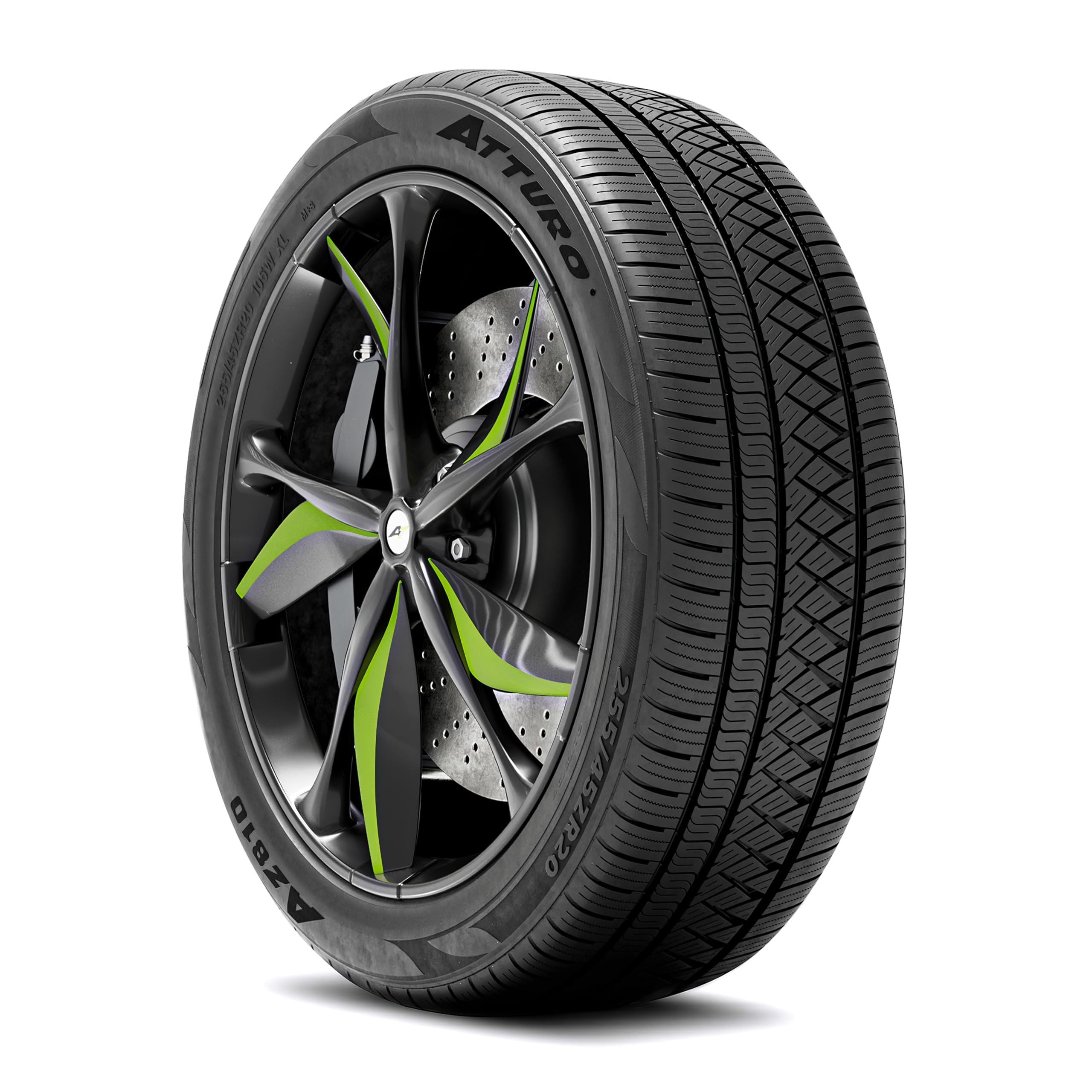 ATTURO AZ810 Ultra-High Performance All-Weather Tire, 235/45R19 99W XL