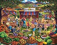 Vista 2 de Farmers Market by Boardwalk - Rompecabezas de 500 piezas