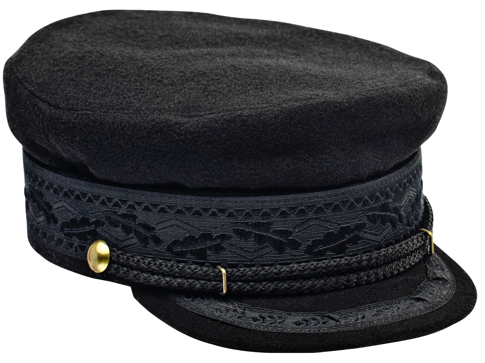 Seemütze Mit Schirm Aus Wolle & Kaschmir – Klassiker Im 'Prinz Heinrich' Stil Für Herren & Damen