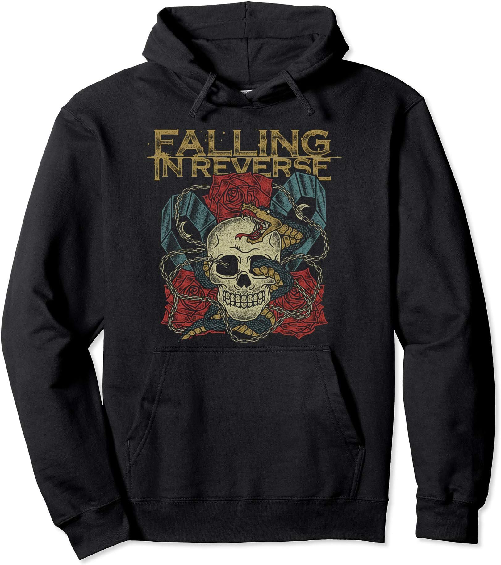 Falling In Reverse - Official Merchandise - The Death Pullover HoodieOEKO-TEX STANDARD 100