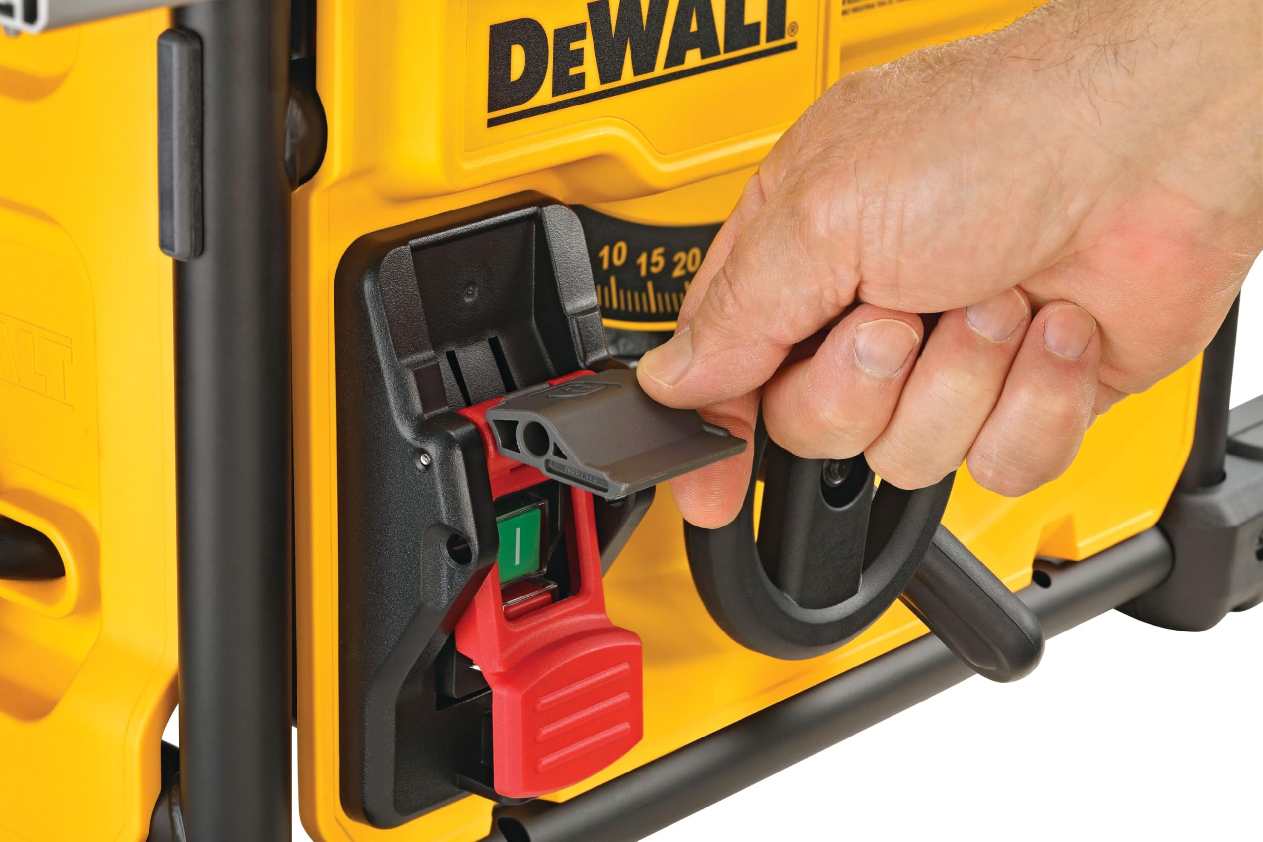 DEWALT Scie à Table Compacte 210 mm DWE7485-QS Filaire 1850 W Largeur de Coupe 622 mm