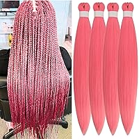 Vista 19 de Cabello trenzado azul preestirado morado preestirado hipoalergénico no tóxico trenzado extensiones de cabello Ez trenzado trenzado trenzado sin