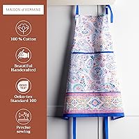 Vista 222 de Maison d' Hermine Delantal 100% de algodón para mujeres con bolsillo de cocina delantal de chef para hombres, decoración de Pascua