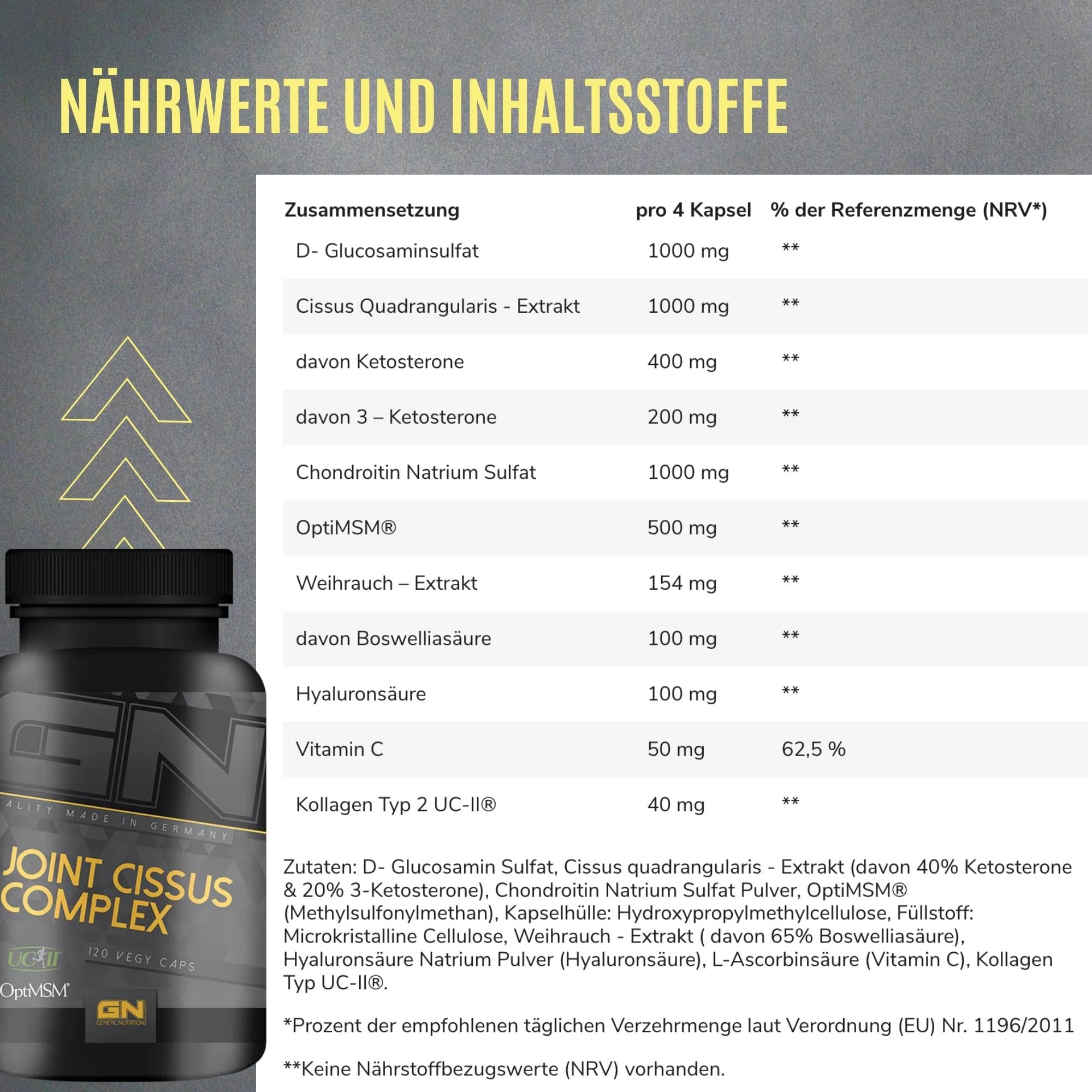 Produit GN Laboratories Regeneration - Pour renforcement des articulations