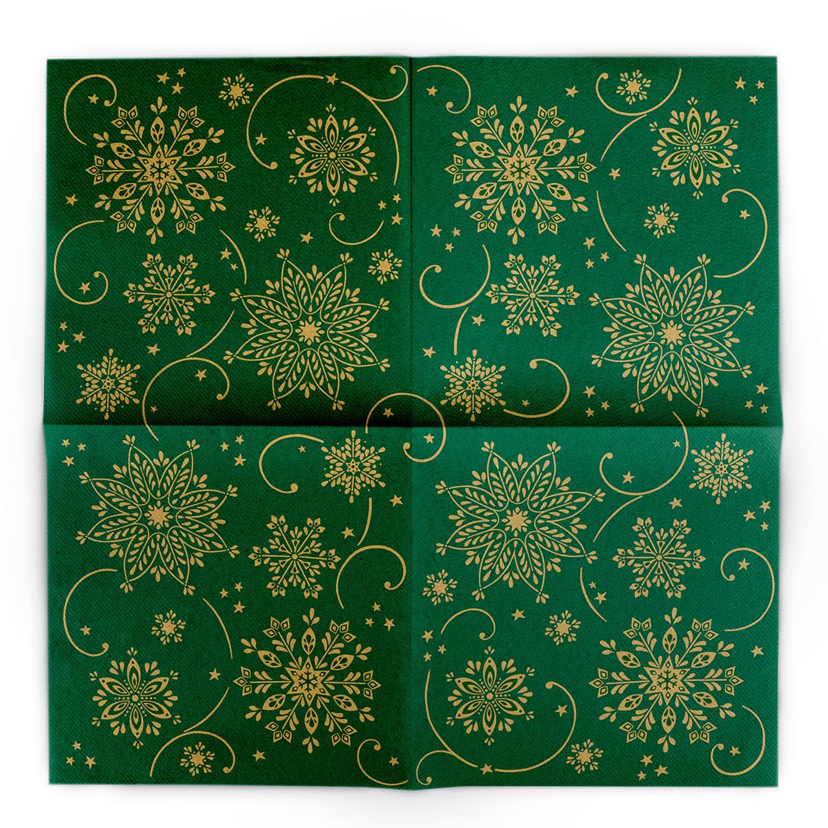 Serviettes Airlaid Mank Marianne 40x40cm - 50 Pièces Jetables Pour Noël Et Avent