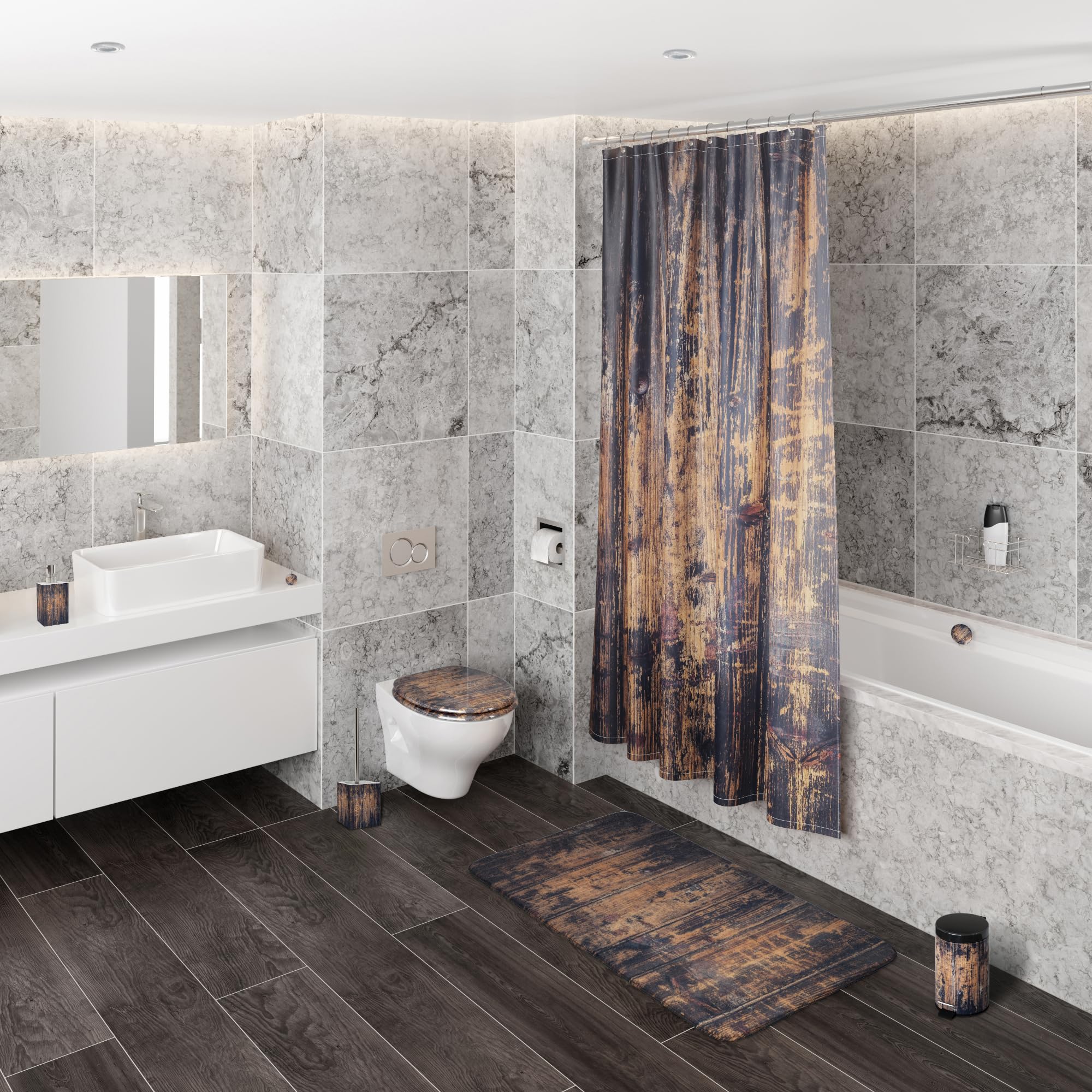 Seifenspender Modern | Design "Old Tree" | Für Badezimmer & Küche