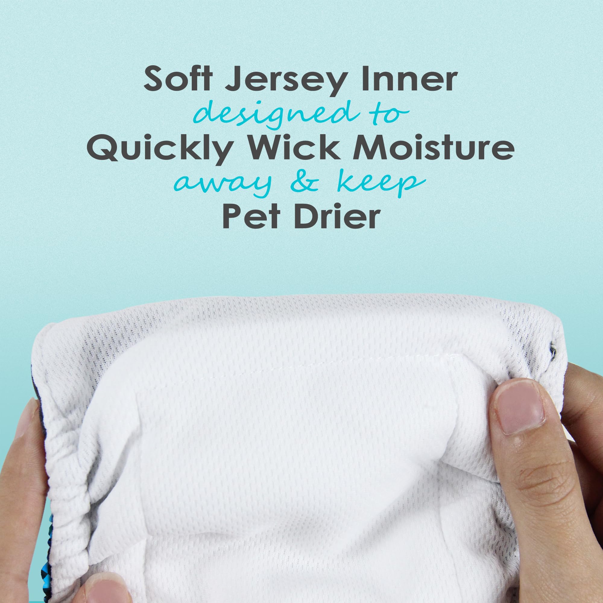wegreeco Pañales lavables para el vientre para perros machos (patrón elegante), paquete de 3, pañales para perros machos (azul geométrico abstracto, talla XXL)