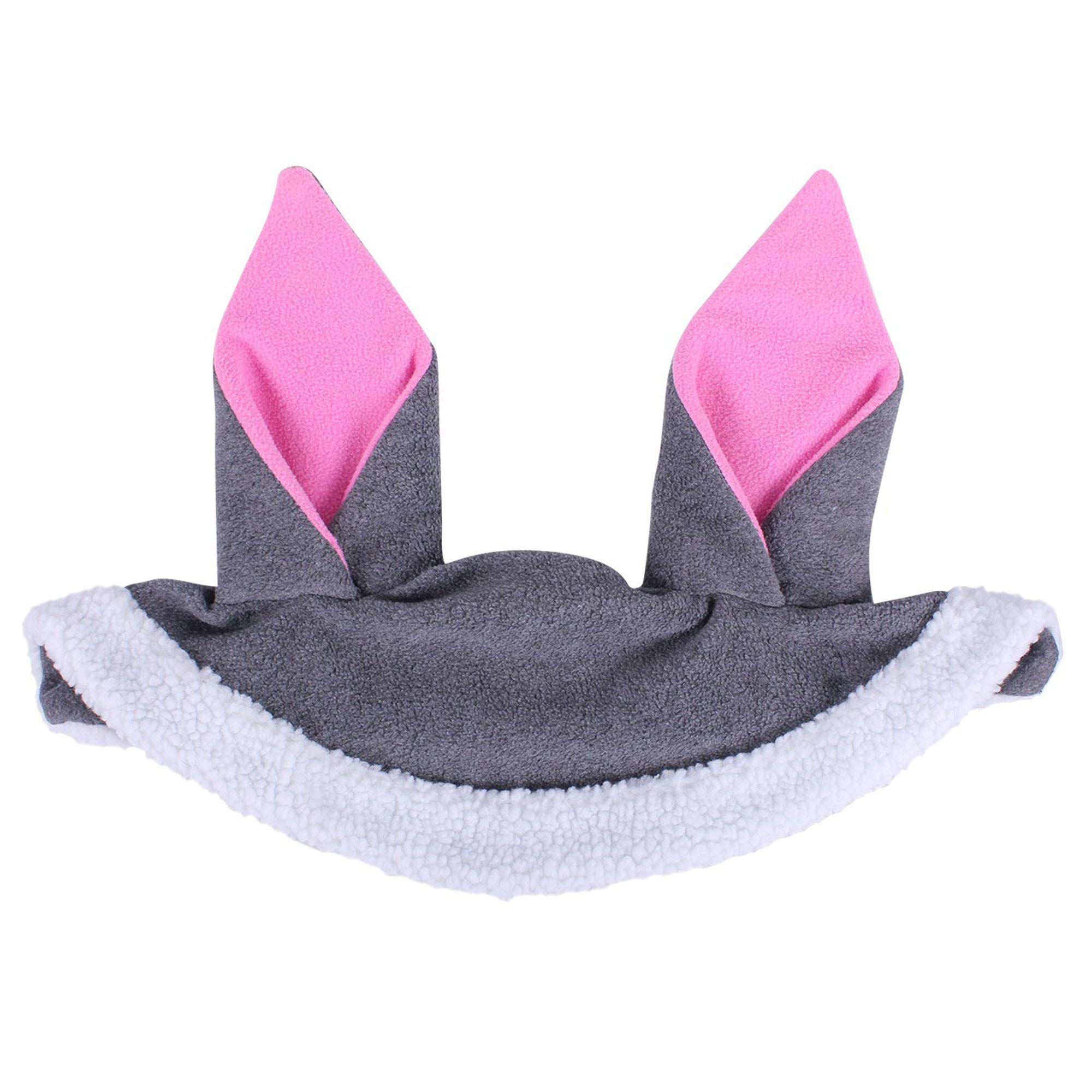 Oreilles de lapin de Pâques QHP accessoire de filet pour déguisement équestre Full