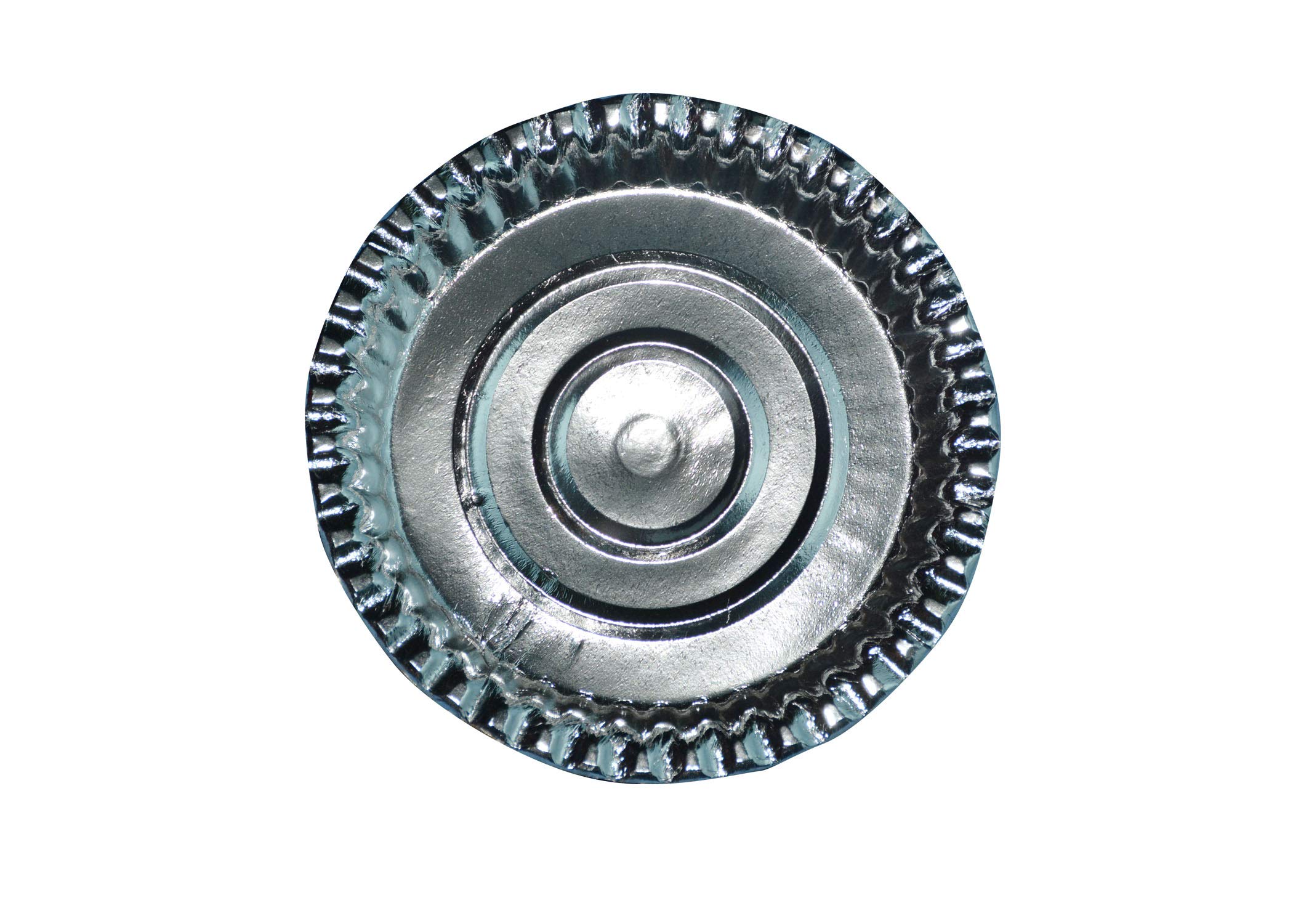 KAM Home Disposal Silver Paper Plate (100, 7 INCH)