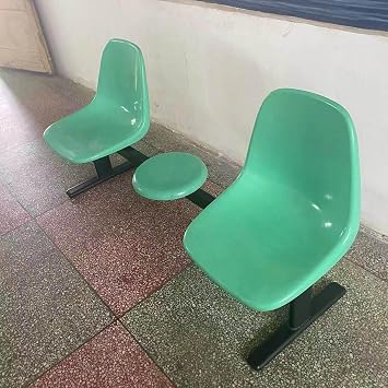 2 Seat Waiting Room Chairs, Waiting Room Chairs Set, Stadium Seats, Reception Bench for School Basketball Indoor Outdoor
