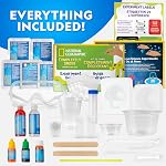National Geographic Gross Chemistry Set - 20 Gross Science Experiments for Kids, Dissect a Brain, Burst Blood Cells, and More, Great STEM Science Kit for Kids