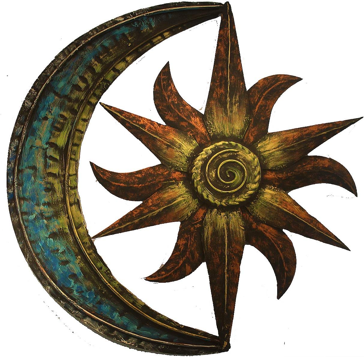 Celestial Themed Metal Wall Decor