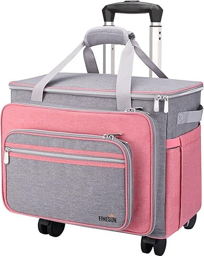 Best sewing machine case on wheels
