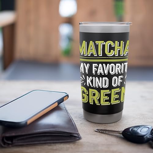 Miniatura 7 de Matcha Green Tea Lover Japón Matcha Tea Drinker Vaso aislado de acero inoxidable