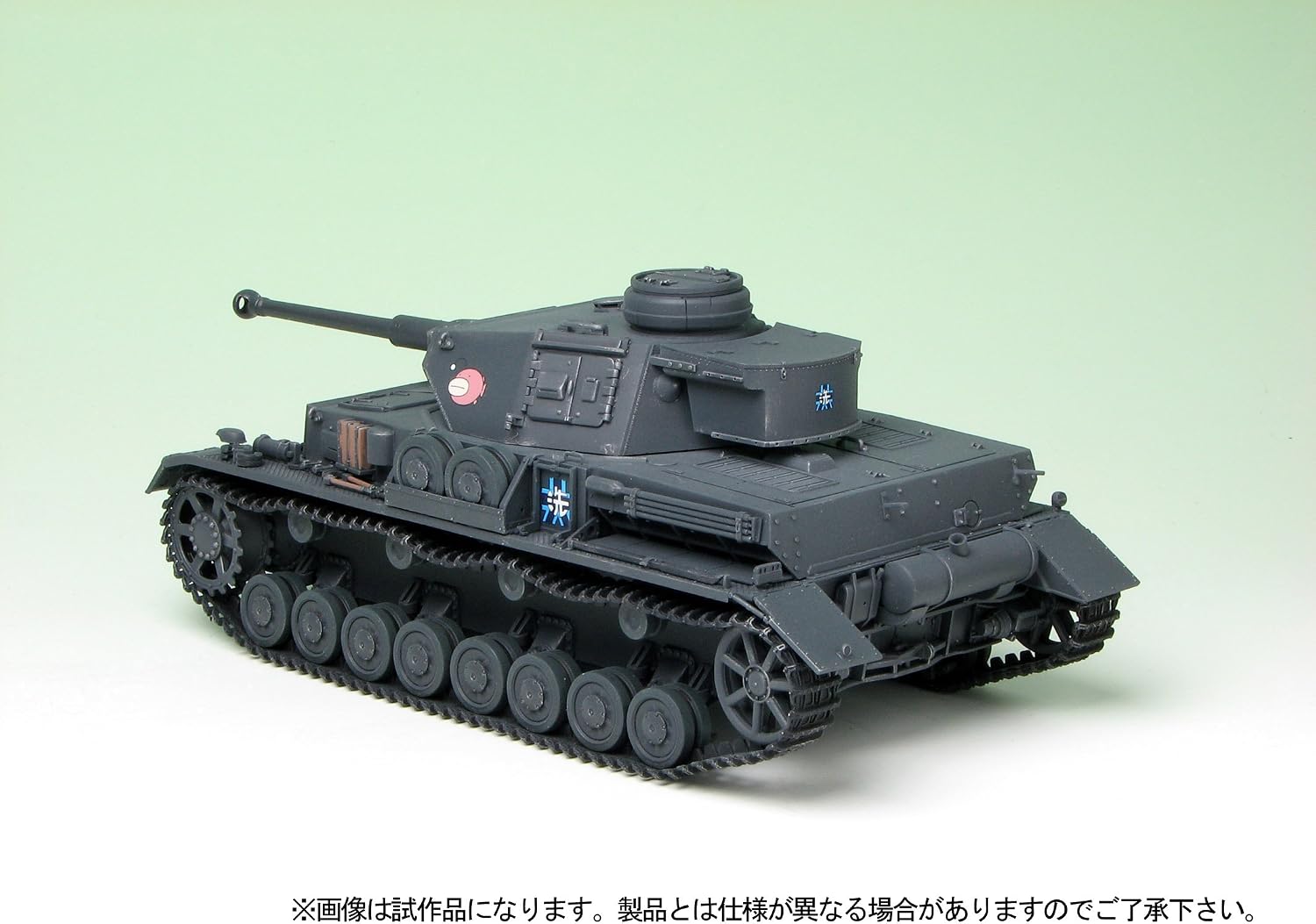 Platz Pz.Kpfw.IV Ausf.D F2 Type Ankou-San Team Version from Anime TV Series of Girls und Panzer Kit, 1:35 Scale image 3