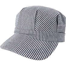 Rothco Hickory Stripe Engineer Cap