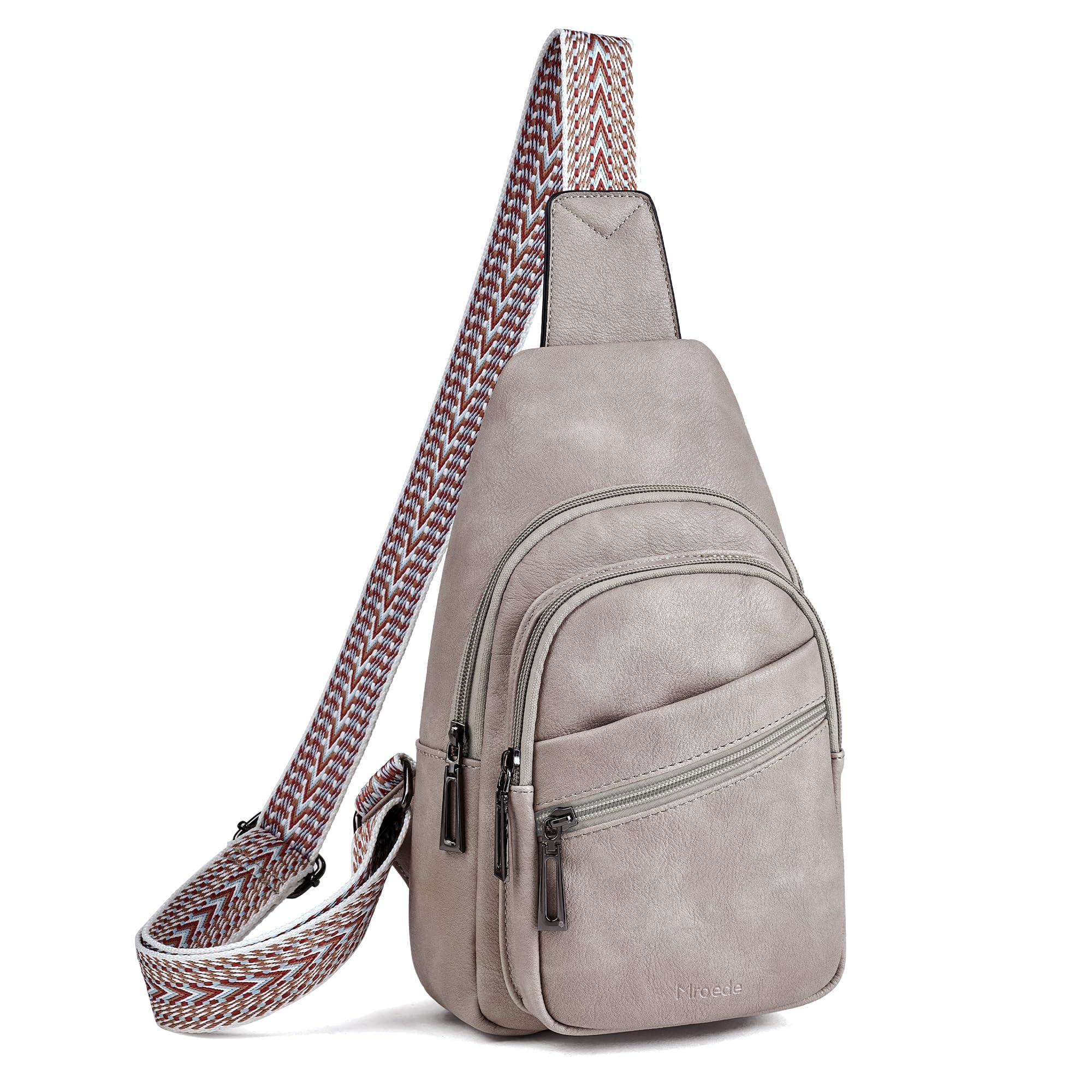 Sling Bag Crossbody Bags for Women Small Cross Body Bag Fanny Packs Chest Sling Purse for Daily Travel Leisure Sport