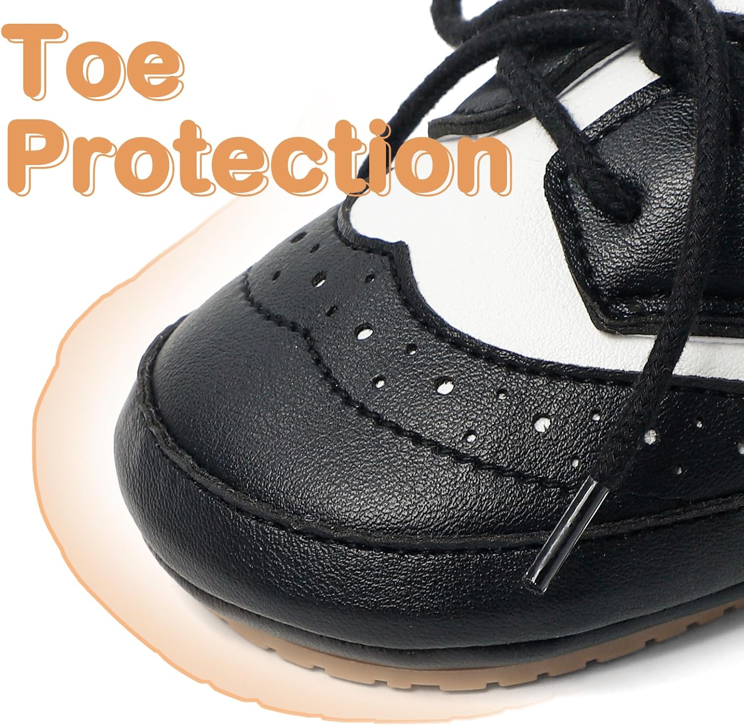 ESTAMICO Baby Boys Shoes Prewalker PU Sneakers - Image 4