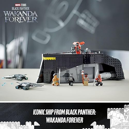 Miniatura 2 de LEGO Marvel Black Panther Wakanda Forever War on The Water 76214 - Juego de juguetes de construcción