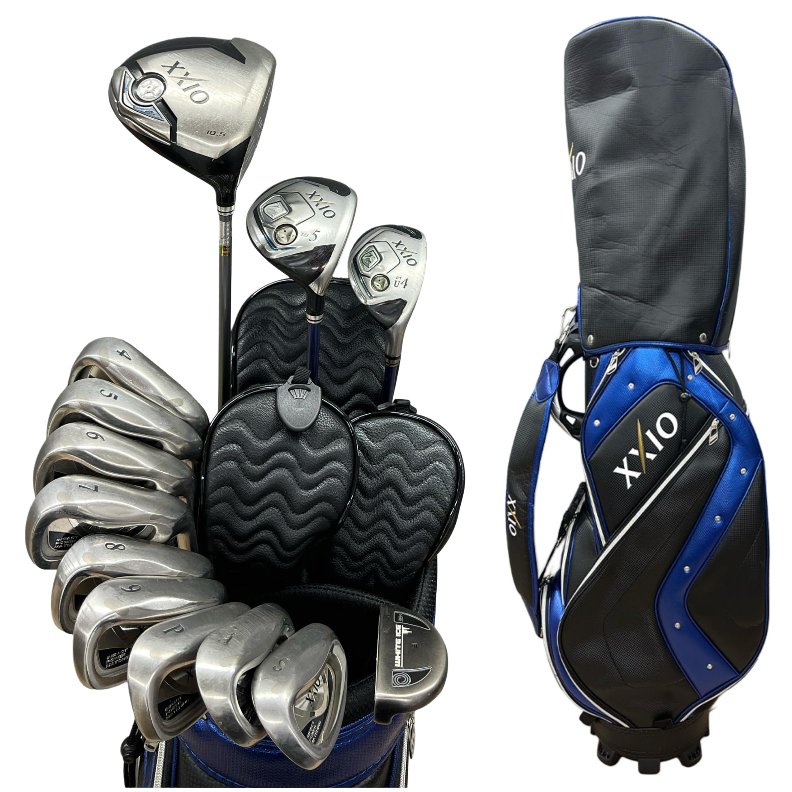 (217)⛳メンズクラブフルセット 本間で大人のゴルフ Amazon.co.jp: 【中古】ゴルフクラブセット メンズ ゼクシオ