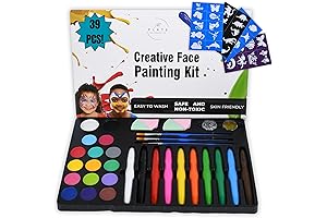 Sensational Kiss Face Paint Kit: Unleash Your Imagination