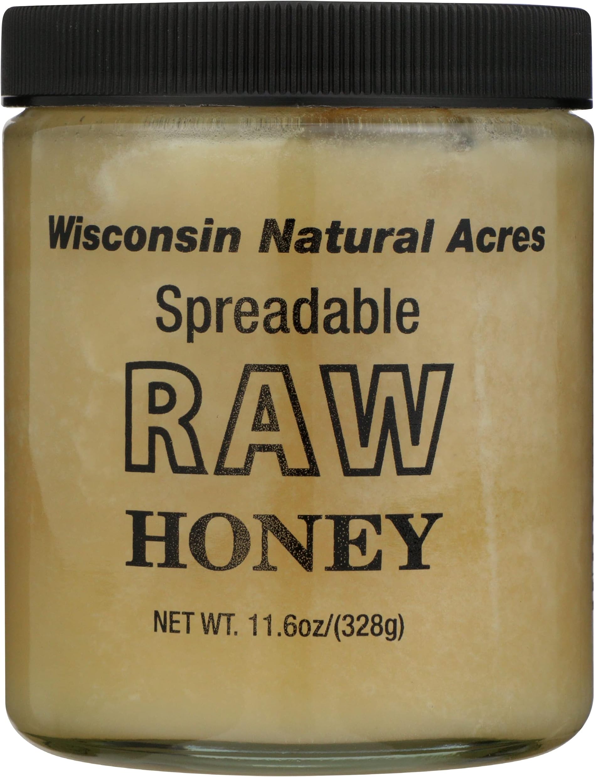 Wisconsin Natural Acres, Honey Spread Raw, 11.6 Ounce