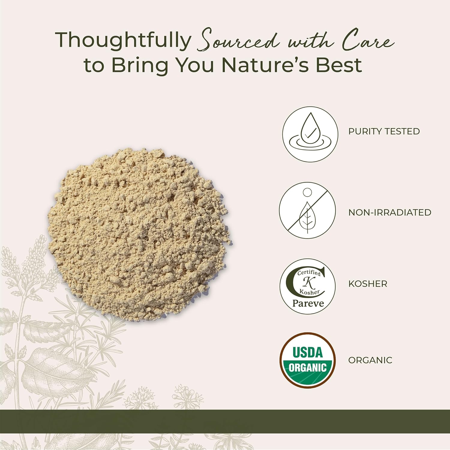 Starwest Botanicals Organic Ginger Root Powder - Ground Ginger Herb for Tea, Baking, & Cooking, Natural Herbal Spice, Certified Kosher, Non-GMO - Bulk 2 lb Bag