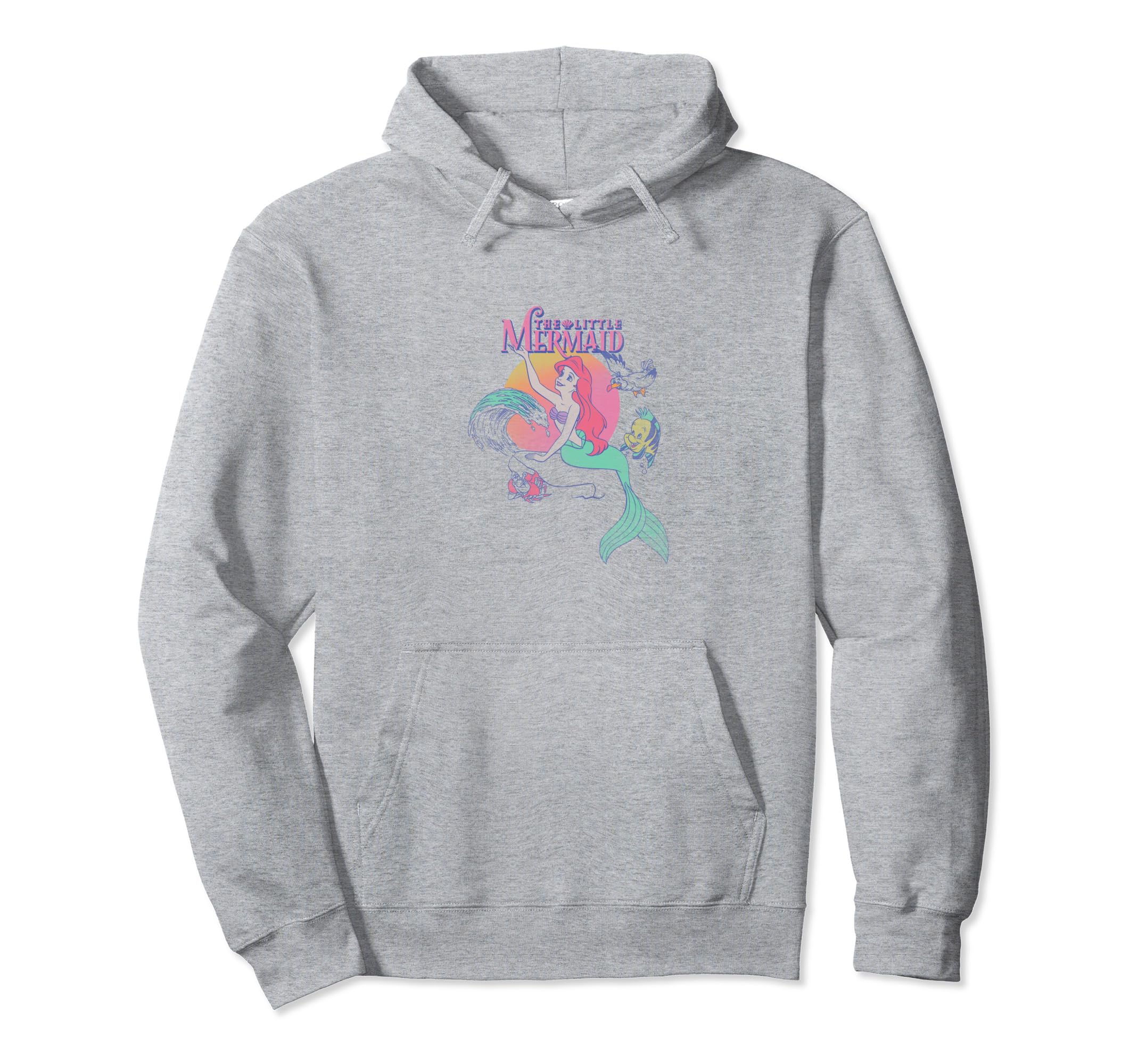 Sweat à capuche Disney graphique multicolore Ariel et ses amis