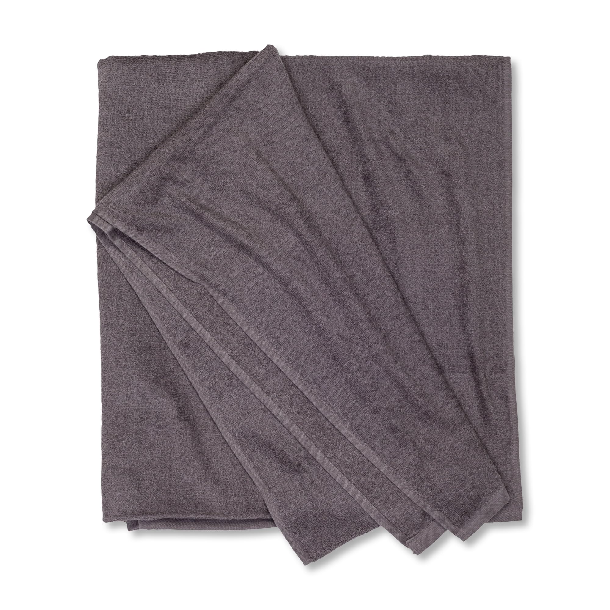 Kapart Strandtuch XXL 100% Baumwolle, 100x200 cm oder 155x220cm, I XXL Saunahandtuch I Badetuch in Übergröße I Duschhandtuch, Badehandtuch & Saunatuch (155x220, 710 Grau)