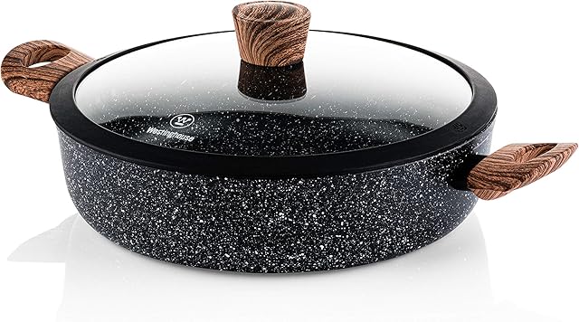 Westinghouse Frying Pan with Lid Non Stick - Ø 28 cm Saute Pan - Casserole Dish for Induction Gas Electric & Ceramic Hob - Special Edition
