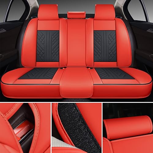 Miniatura 211 de GXT Bench Seat Cover, Premium Faux Leather Bench Seat Covers for Trucks - Universal Fit for Most Sedans SUV Pick-up Truck, Durable for Long Lasting