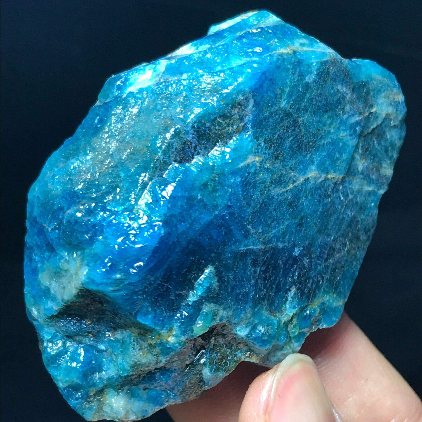 Amazon.com: Crystals Top Blue Apatite Crystal! Natural Blue
