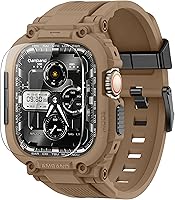 Vista 34 de amBand Bands - Funda protectora de pantalla compatible con Apple Watch Ultra 3/2/1 de 1.732 pulgadas, correa resistente M1 Sport Series y película