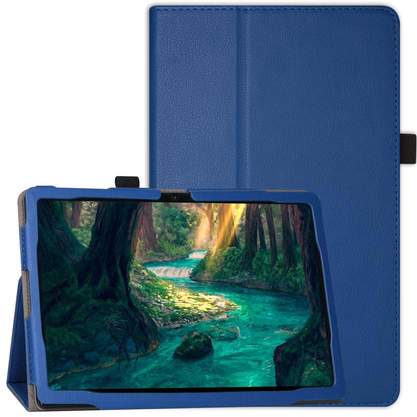 Caweet Case for Onn. 10.4" Tablet Pro 2023 Model: 100110603 - Premium Leather Folio Protective Stand Cover with Pencil Holder, Navy (B0CBS1HMMC) Amazon Price History, Amazon Price Tracker