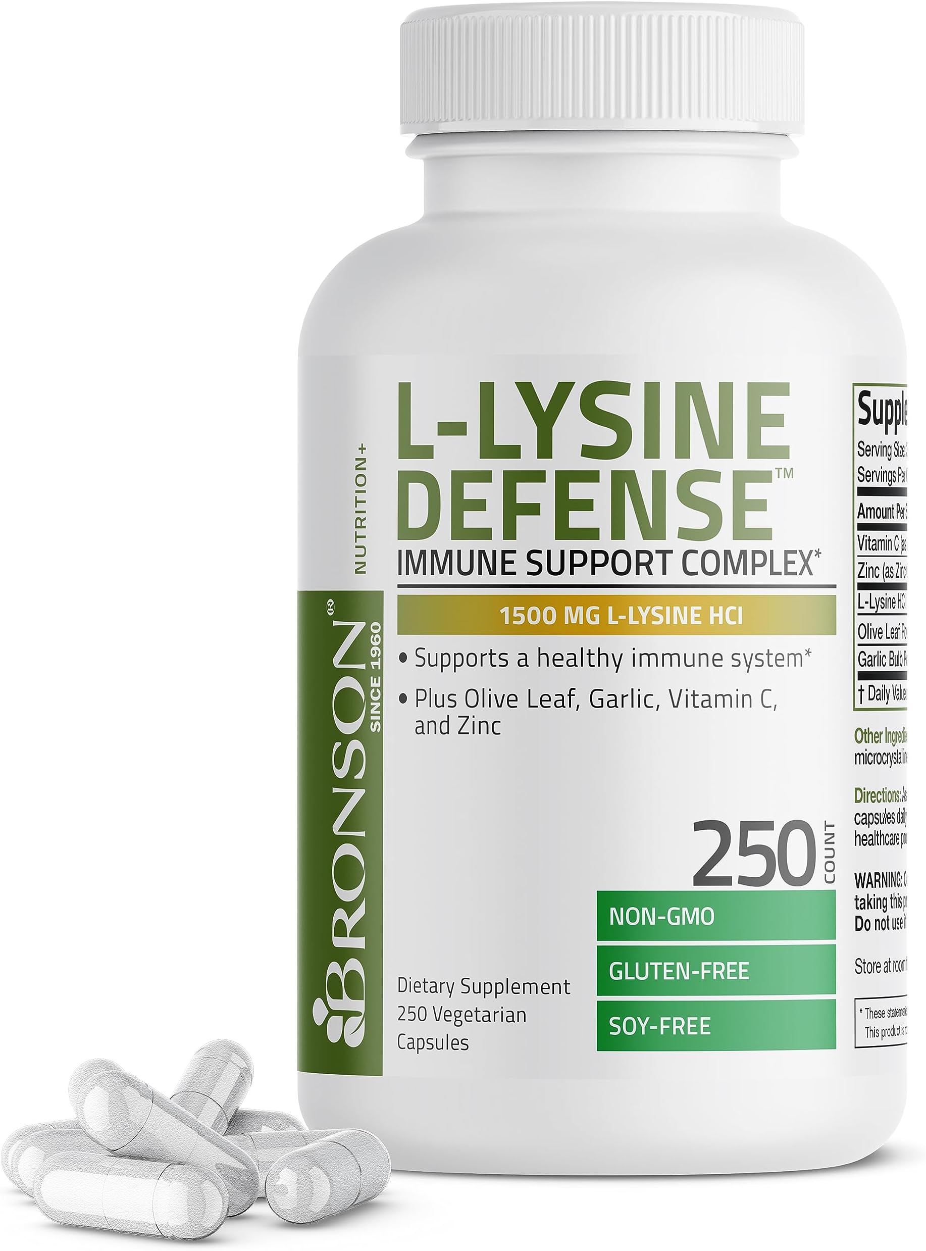 L-Lysine 1000Mg High Strength - 180 Vegan Tablets - 6 Month Supply Gluten Free Made In The Uk - View #8
